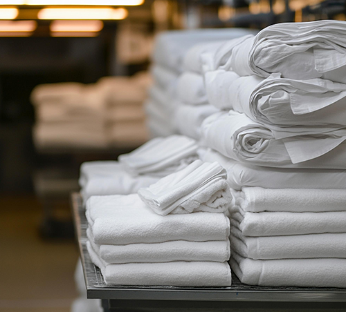 Bed wear manufacturing handled with care at a Pakistani facility