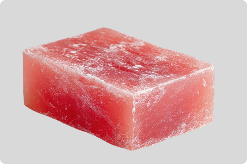 Pink salt slab
