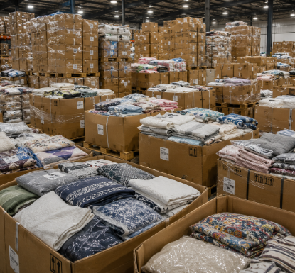 Cotton processing and manufacturing handled with care at a Pakistani facility