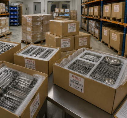 Surgical instrument manufacturing handled with care at a Sialkot facility
