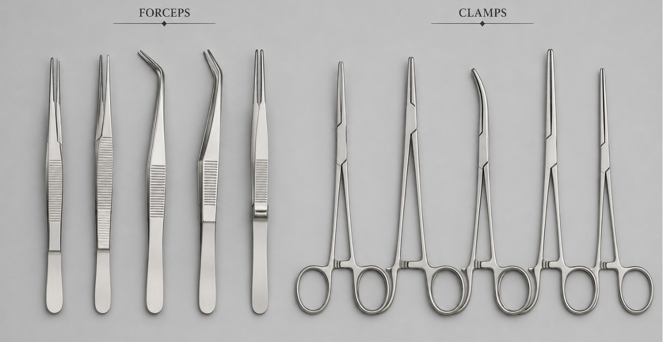 Forceps and Clamps