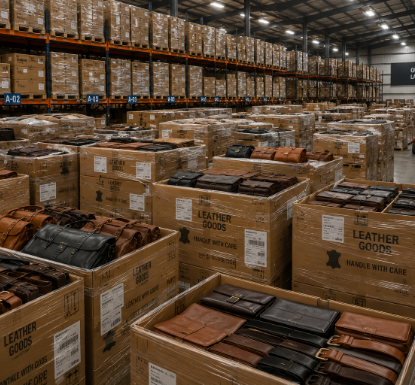 Leather processing and manufacturing handled with care at a Pakistani facility